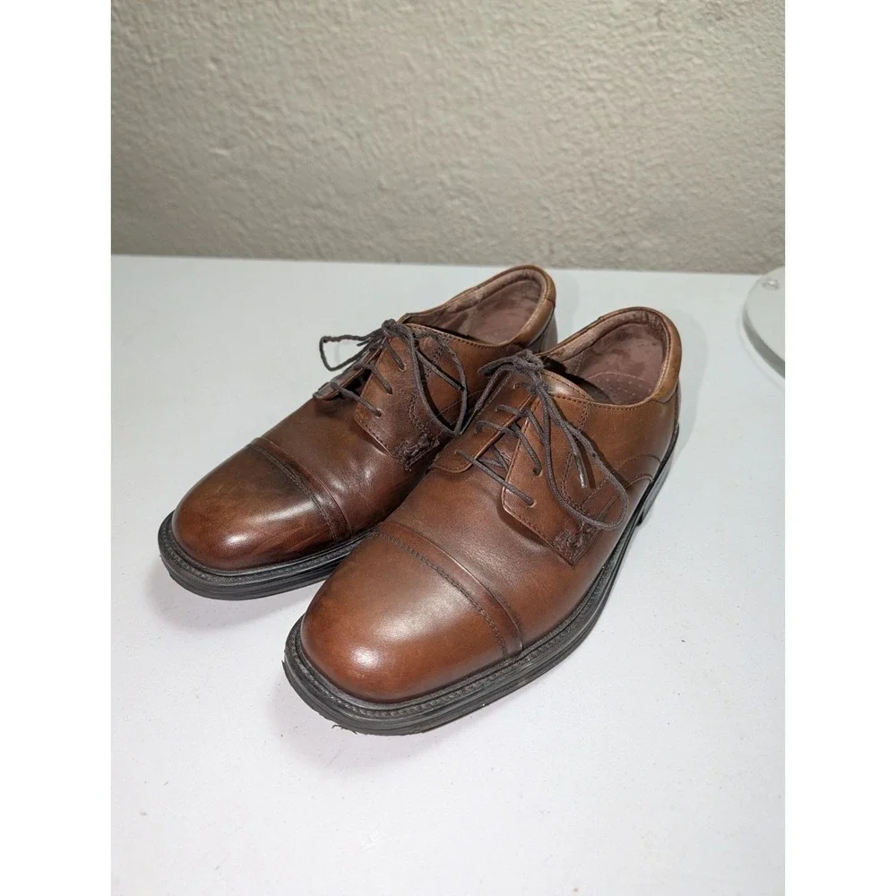 Bostonian 24476 Men's Brown Oxford Shoes Size 8.5 M